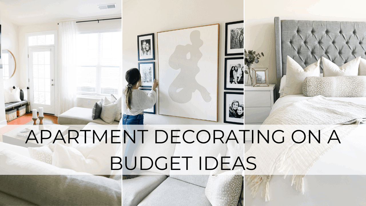 apartment decorating ideas on a budget