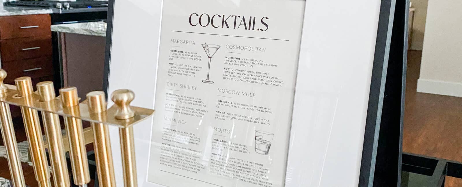 bar cart art