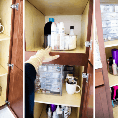 bathroom organization