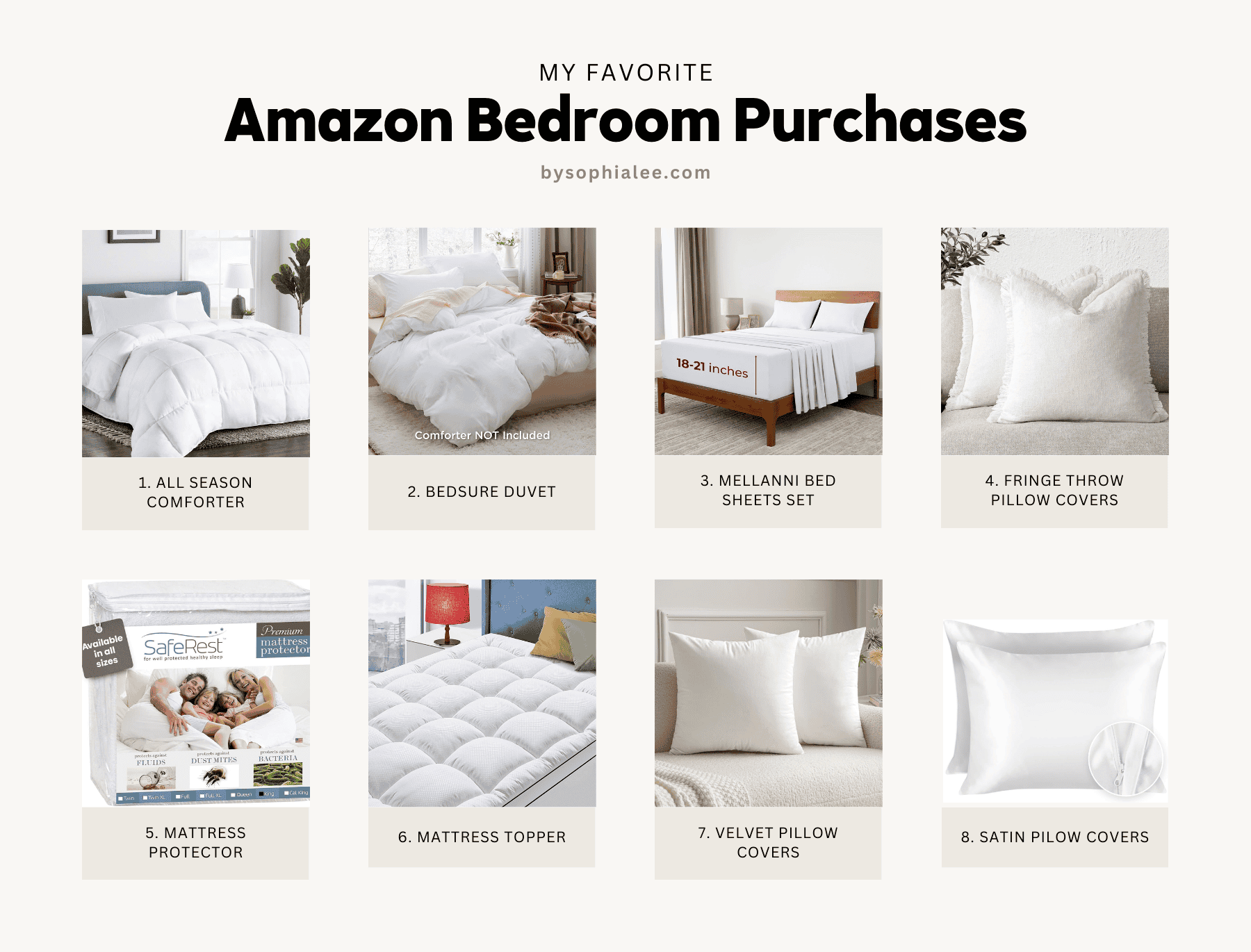 best amazon bedding