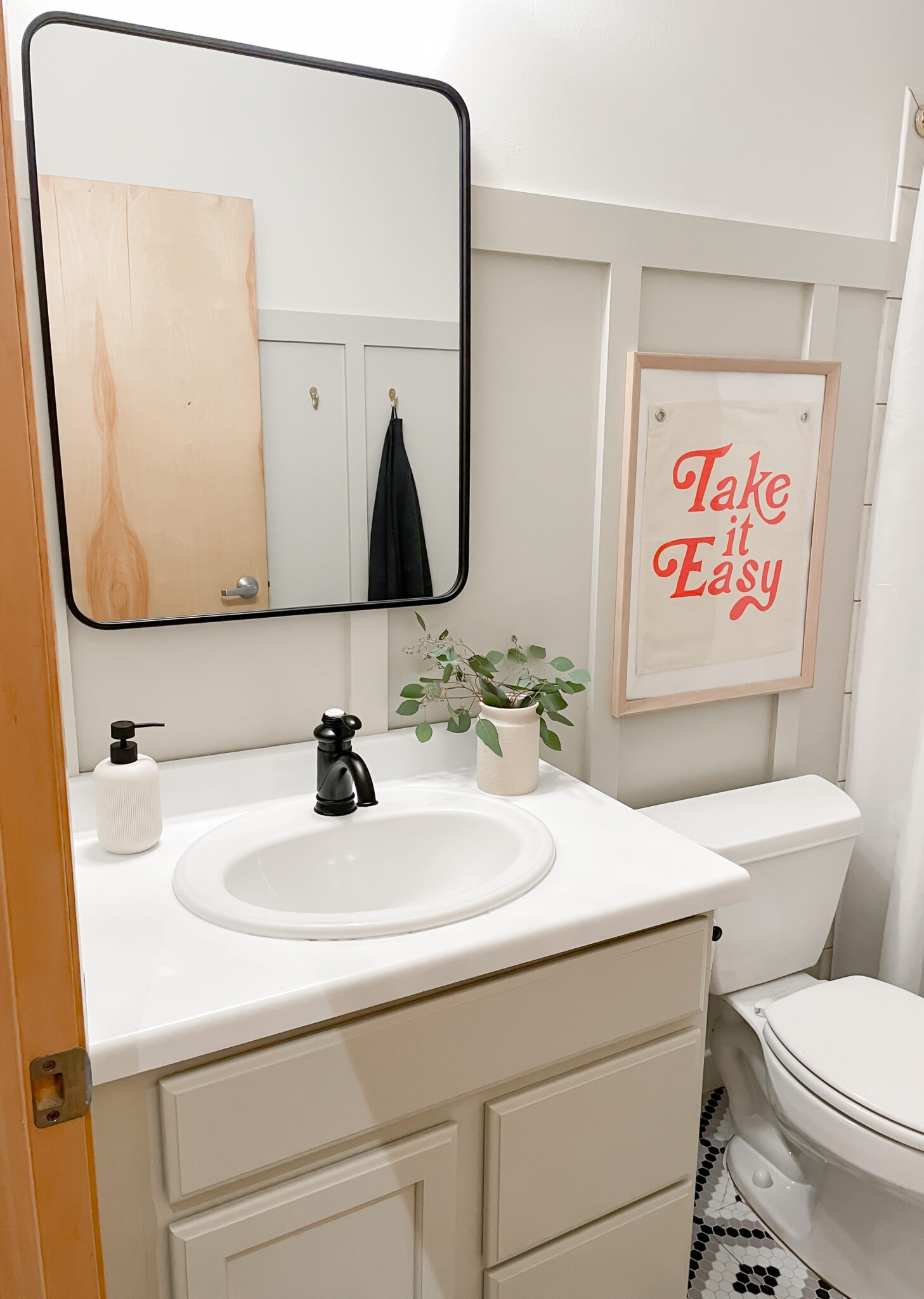 How We Transformed This Small Bathroom On A Major Budget - By Sophia Lee