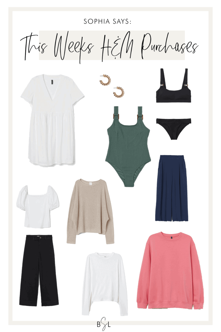 SOPHIA SAYS: THIS WEEK’S H&M FINDS