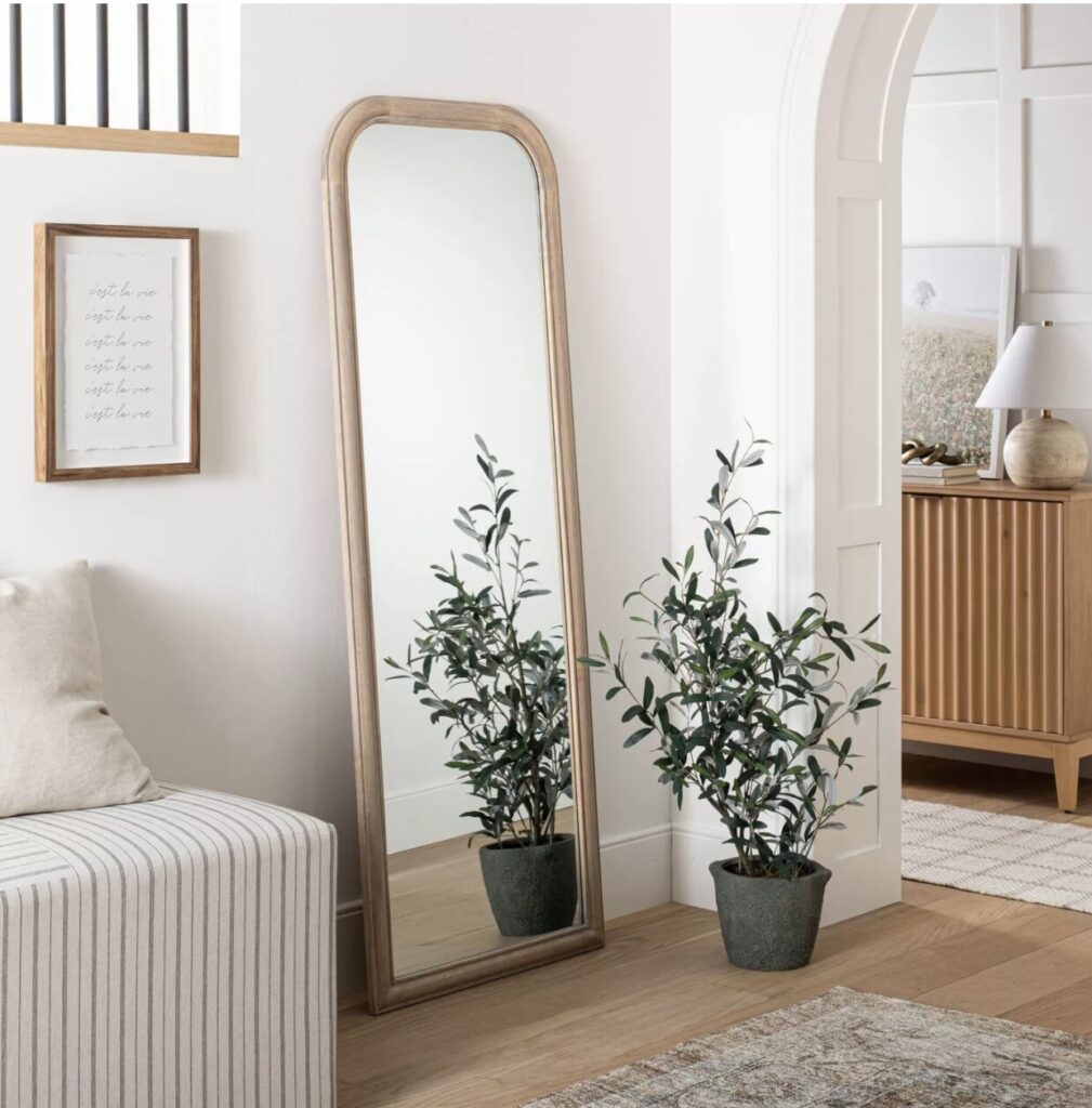 15 Cheap Floor Length Mirrors No One Will Ever Know You Skimped On