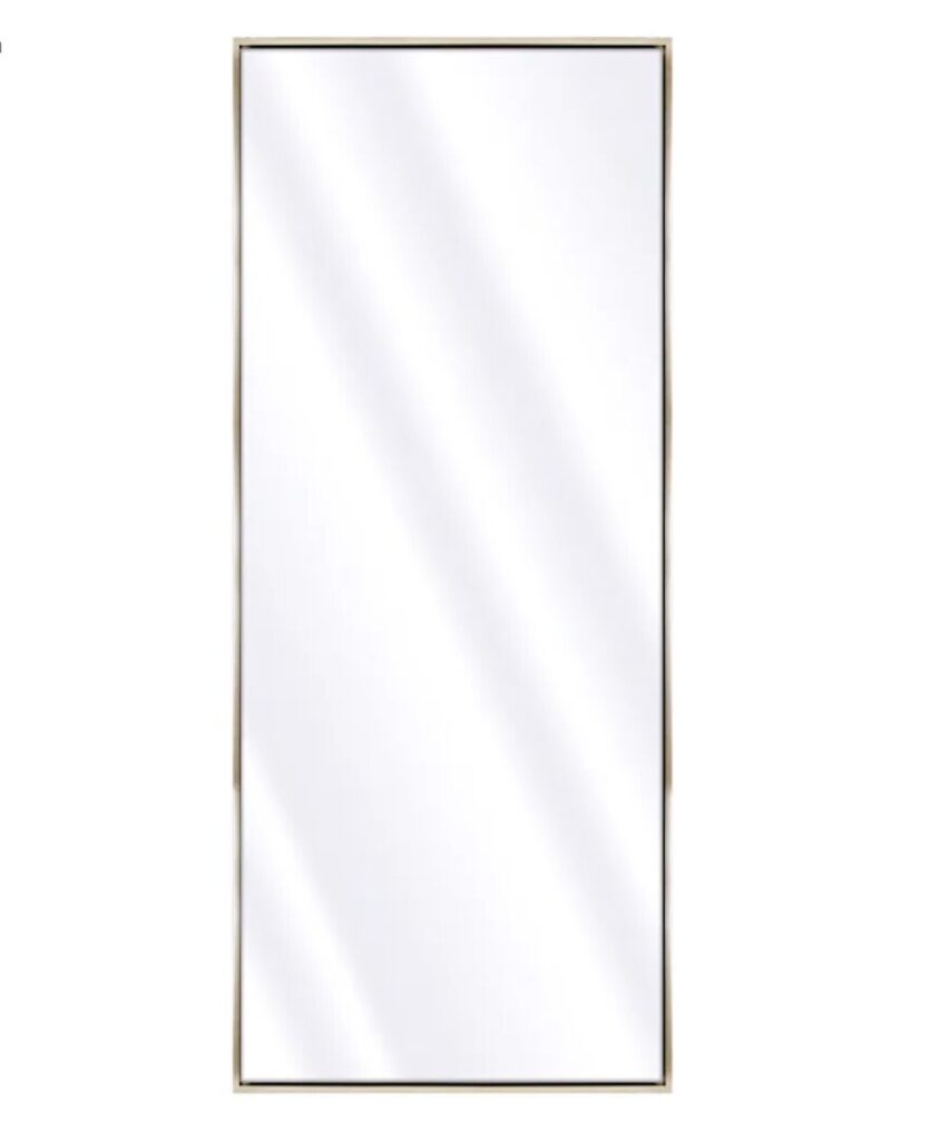 15 Cheap Floor Length Mirrors No One Will Ever Know You Skimped On