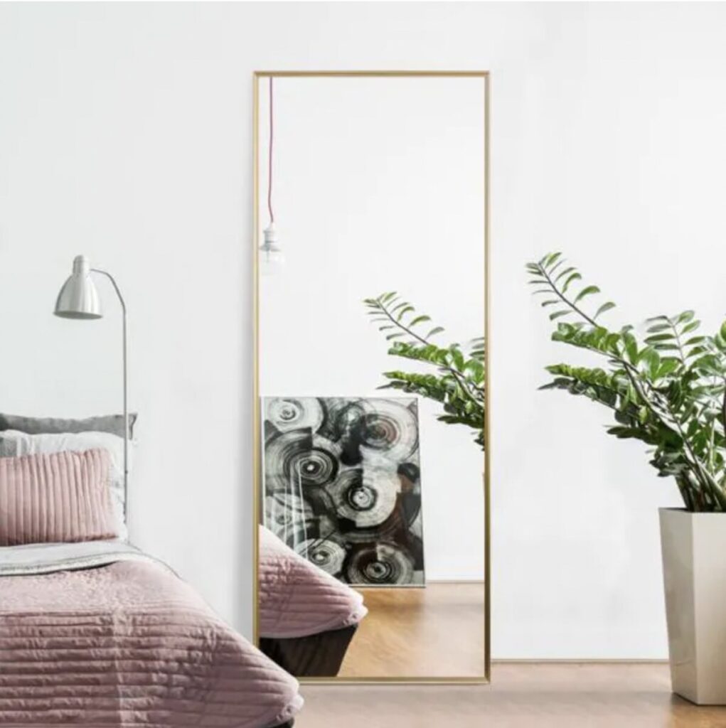 15 Cheap Floor Length Mirrors No One Will Ever Know You Skimped On