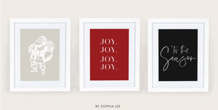 20 Free Christmas Printables Perfect to Add to Your Holiday Decor - By ...