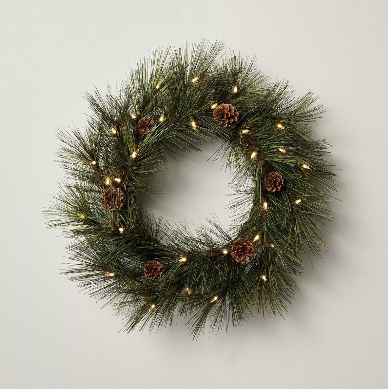 large christmas wreaths outdoors