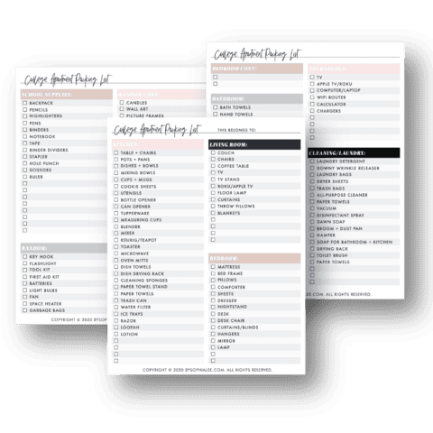 FREE PRINTABLES - By Sophia Lee