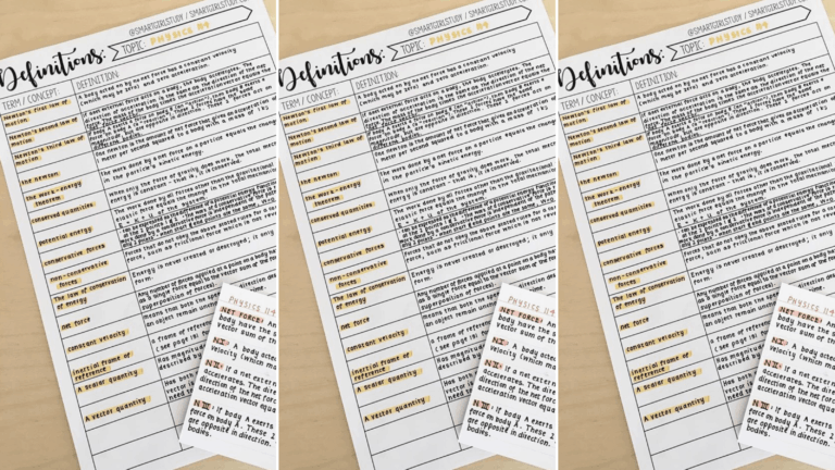 21 Best Free College Printables Every Student Should Know About