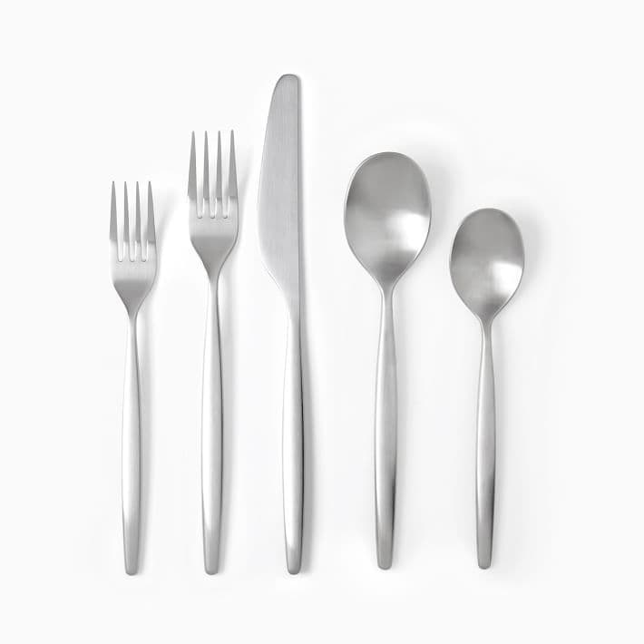 modern silverware set