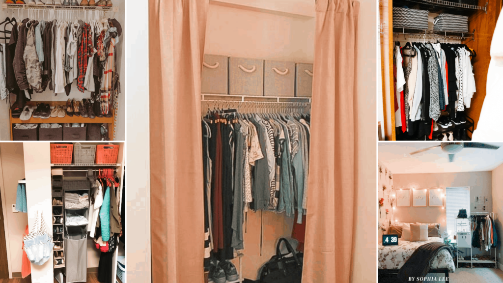 19 Genius Dorm Closet Organization Ideas That Will Change Your Life