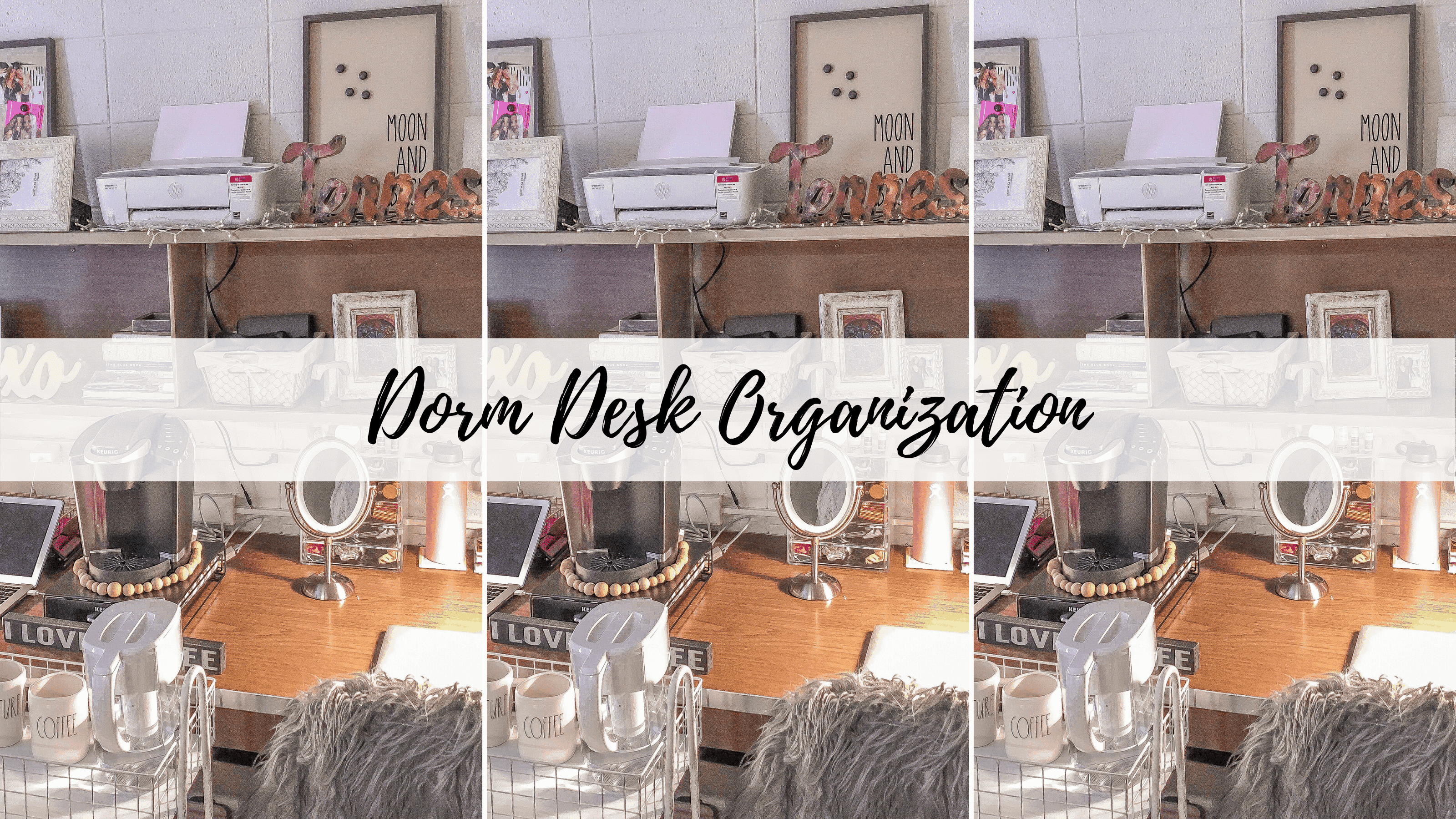 10 Dorm Desk Organization Ideas And, Dorm Room Shelving Over Desk