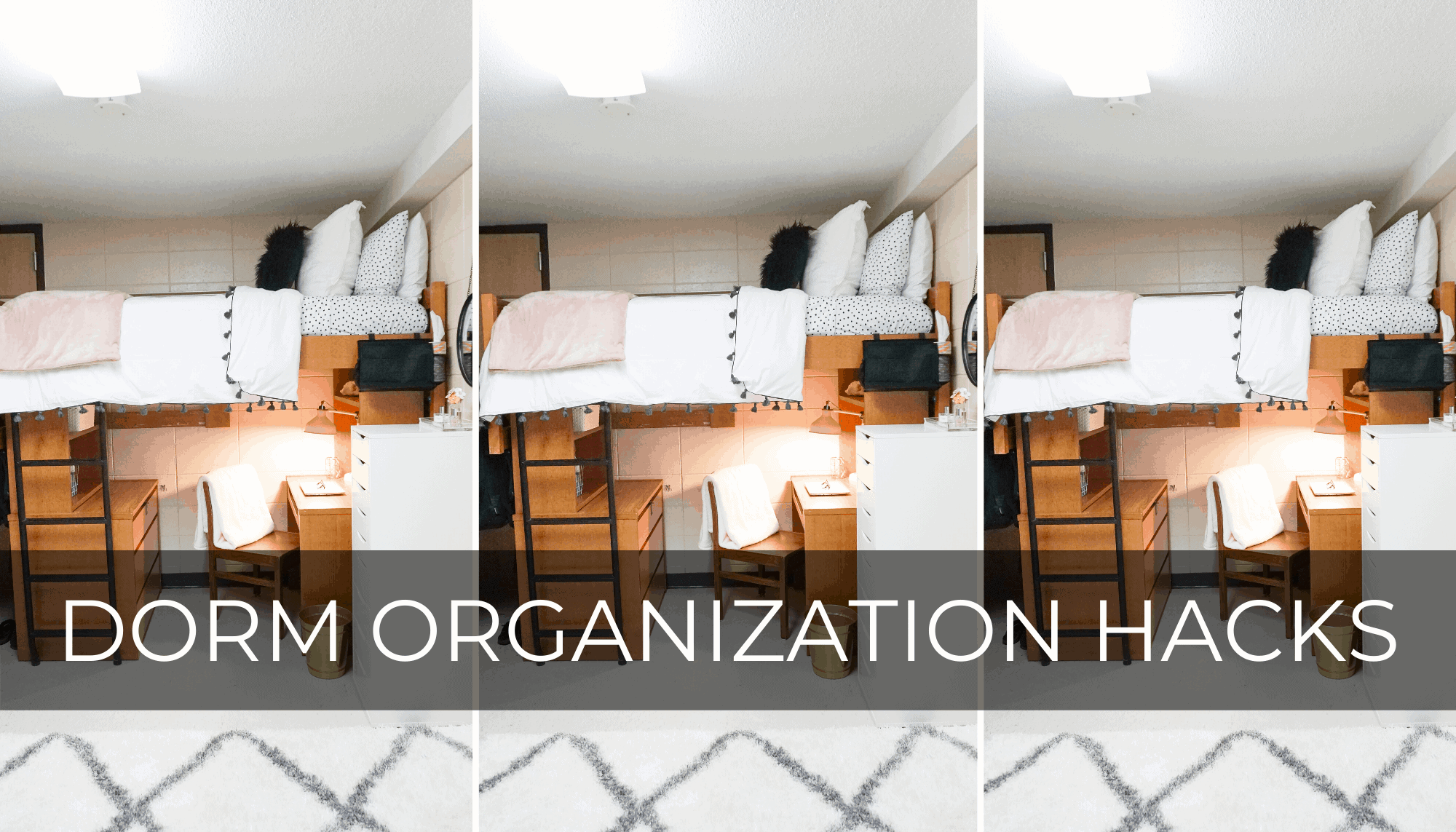 17 Super Simple Dorm Organization Tricks