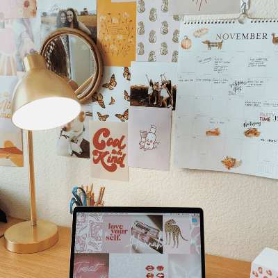 dorm room organization