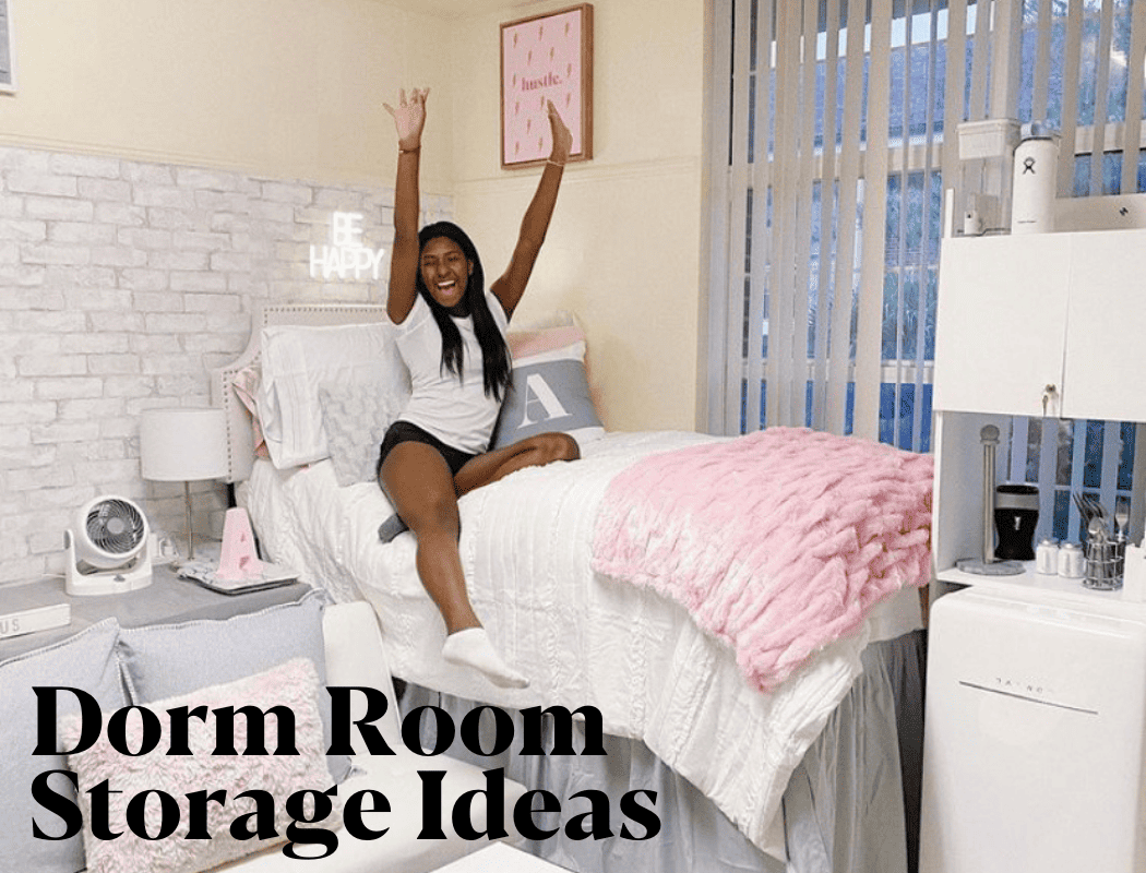 dorm room storage ideas