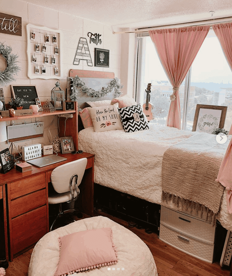 13 best college dorm room storage and organization ideas