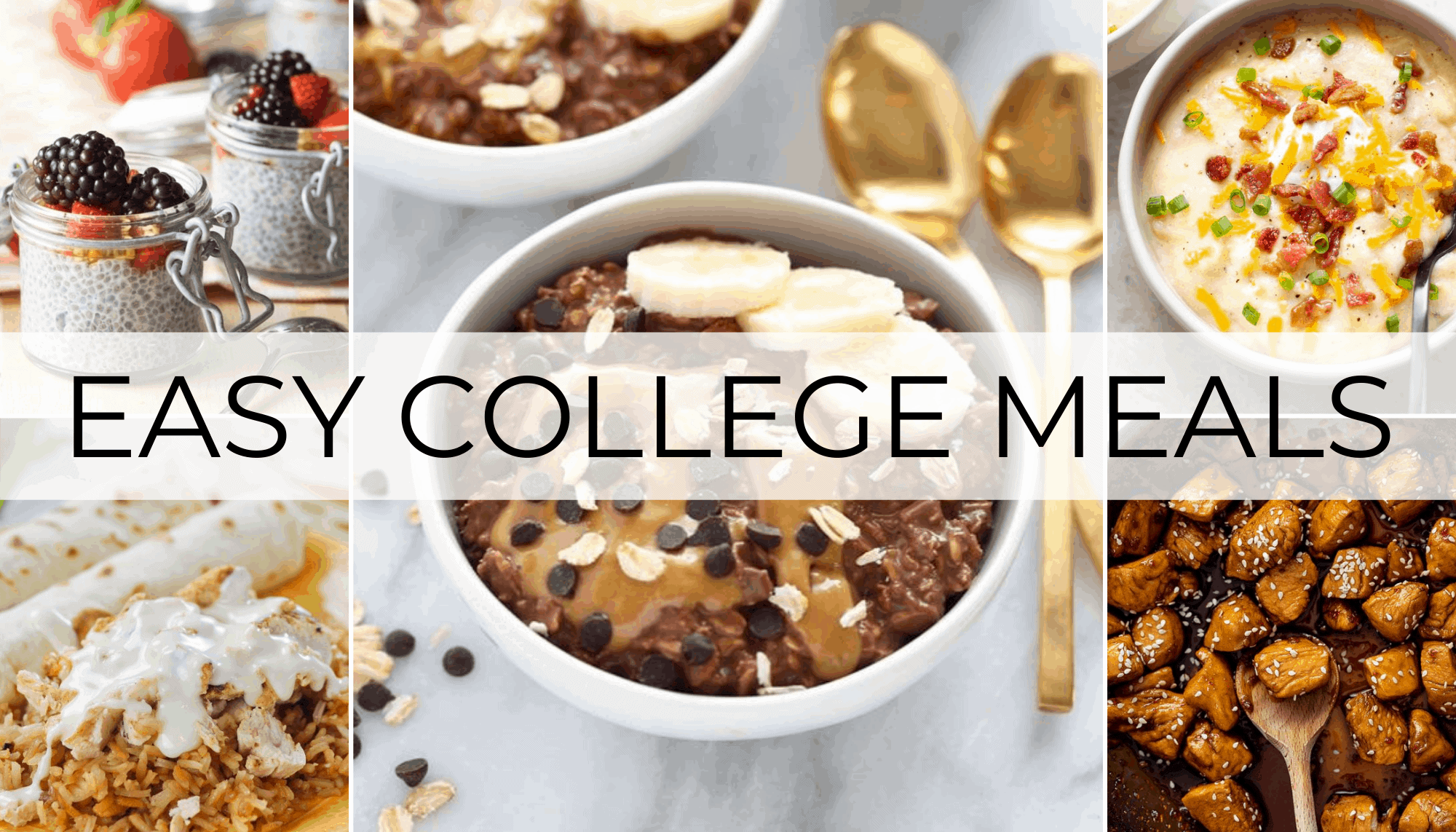 easy college meals