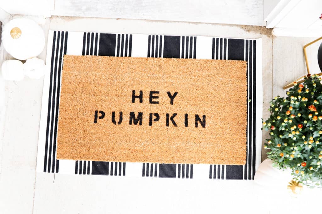 10+ Fall Door Mats We Are Loving For This Year (+ how to DIY a fall ...