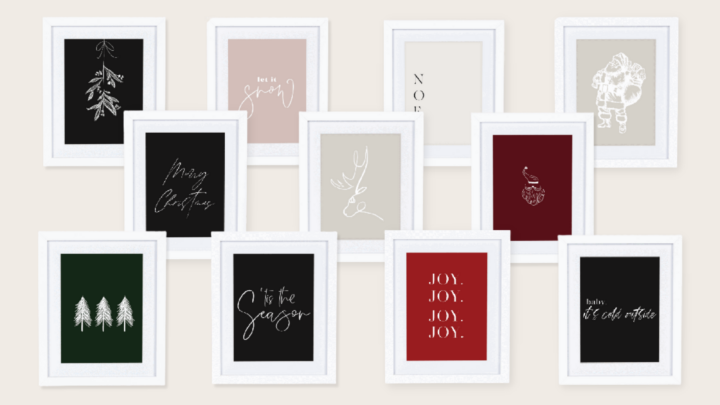 13 Free Christmas Printables We’re Obsessing Over - By Sophia Lee