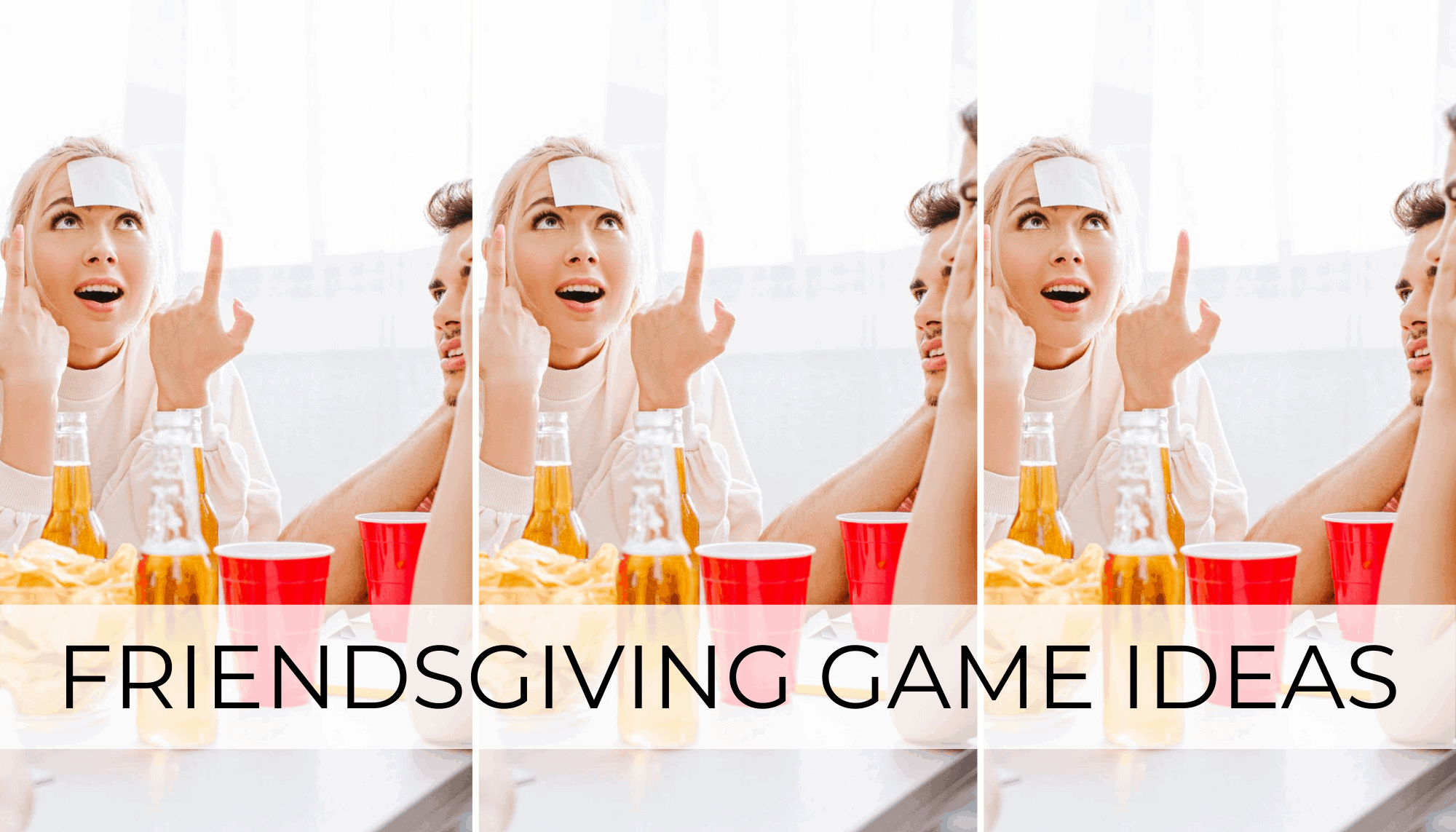 Friendsgiving: A Thanksgiving Game for Adults - Fun Holiday Party Game for  Friends & Family - Friendsgiving Dinner Game