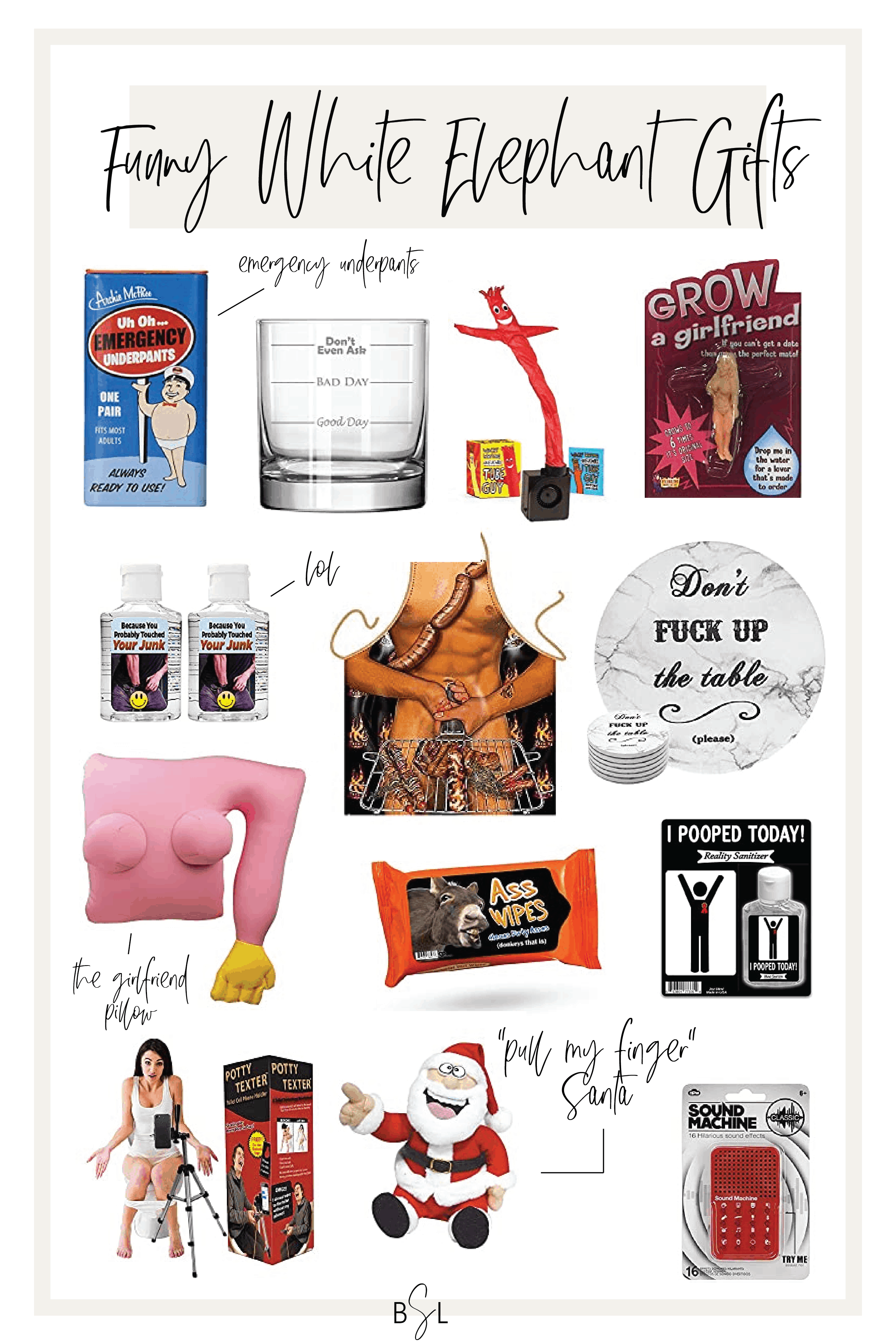 Best 2024 White Elephant Gifts Aubine Bobbette