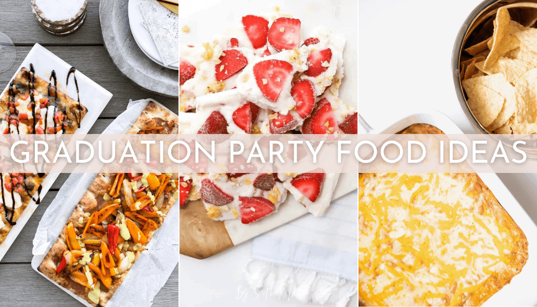 unique graduation party menu ideas