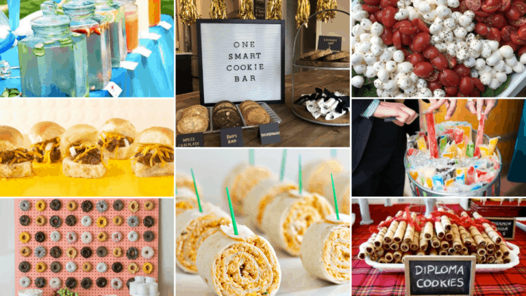 Best Graduation Party Food Ideas | 22 Delicious Graduation Party Food Ideas Your Guests Will Love