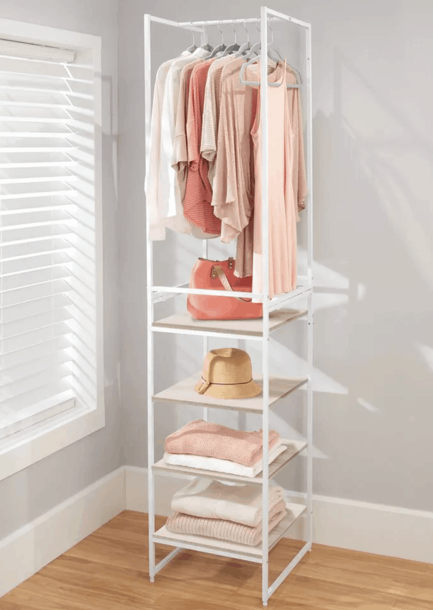 hanging closet organizer