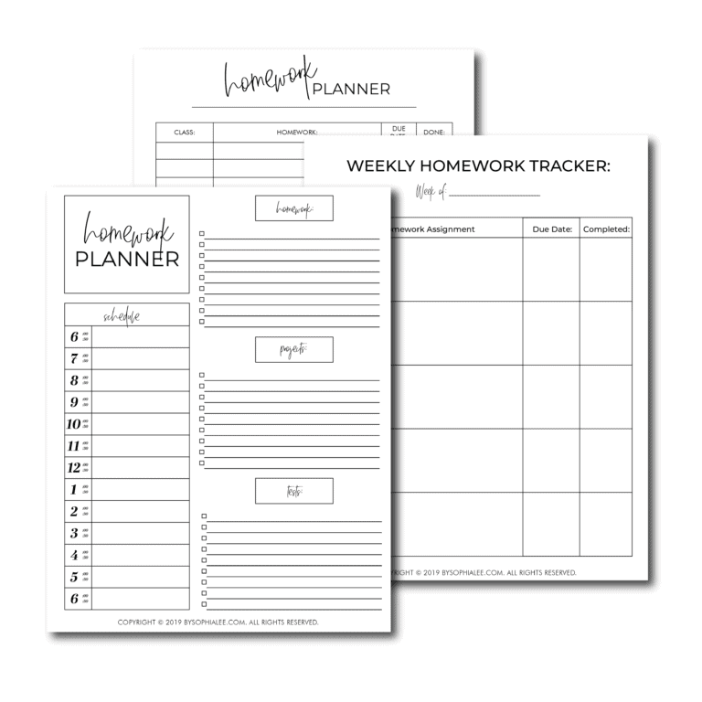 FREE PRINTABLES By Sophia Lee