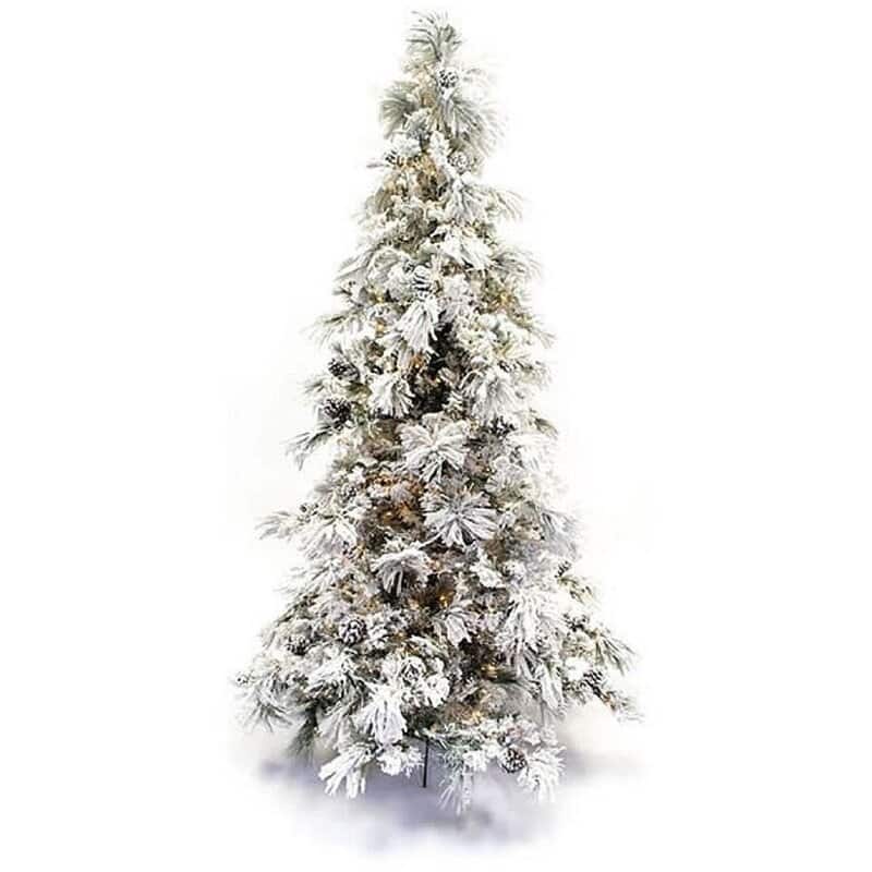 how to decorate a white christmas tree