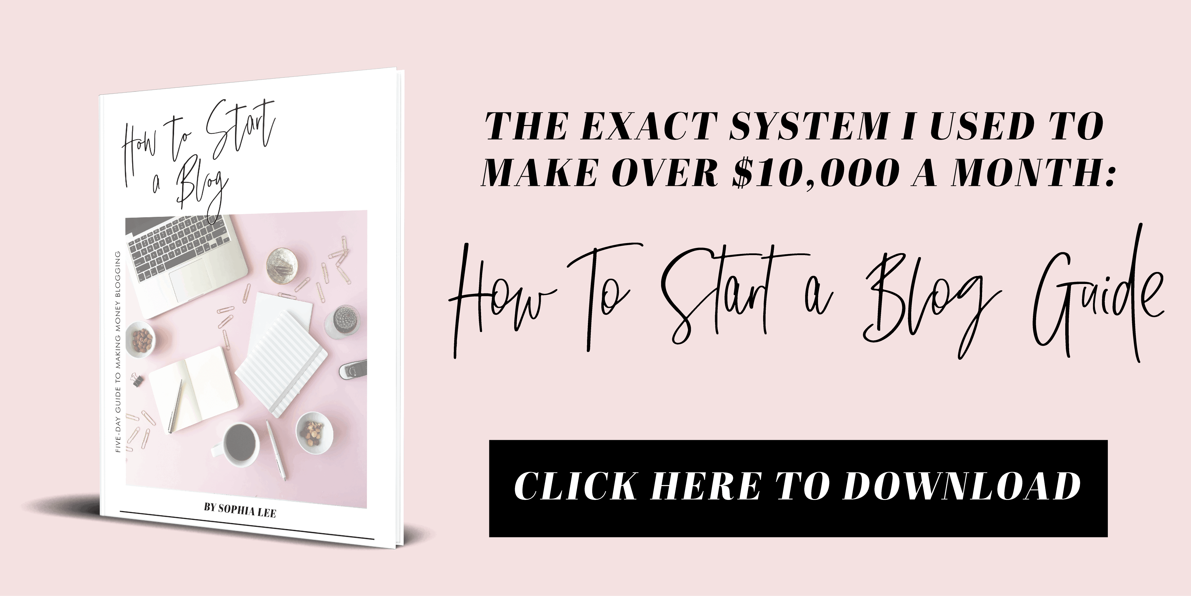how to start a blog limited time deal
