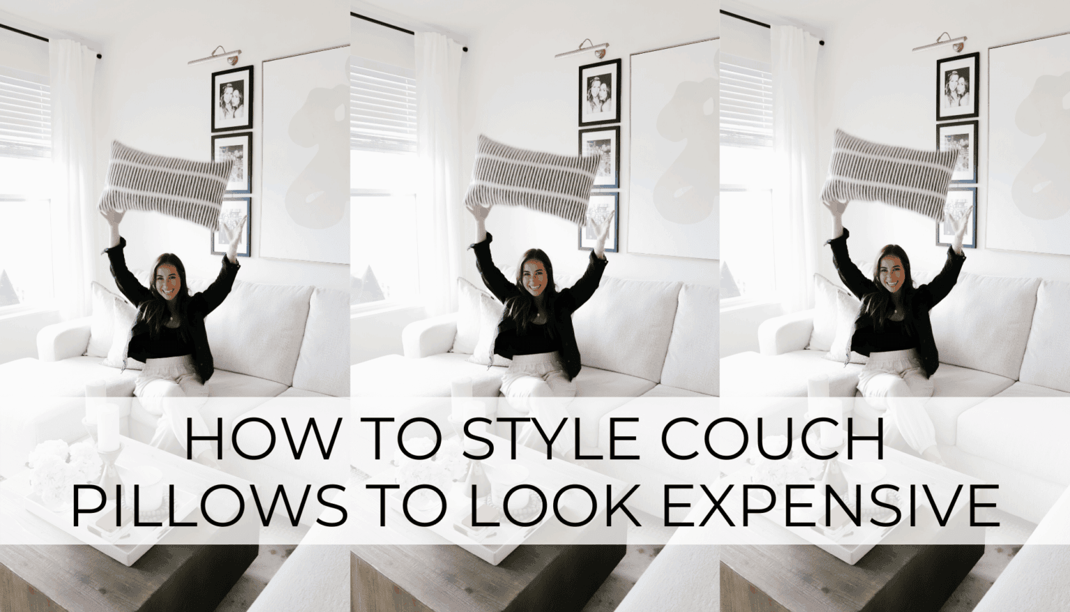 How To Style Couch Pillows To Look Expensive 4 Genius Tips to Picking