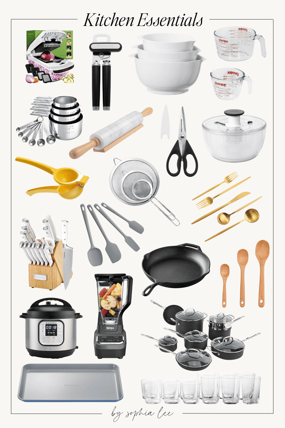 58 Must-have Kitchen Essentials That Everyone Needs - By Sophia Lee