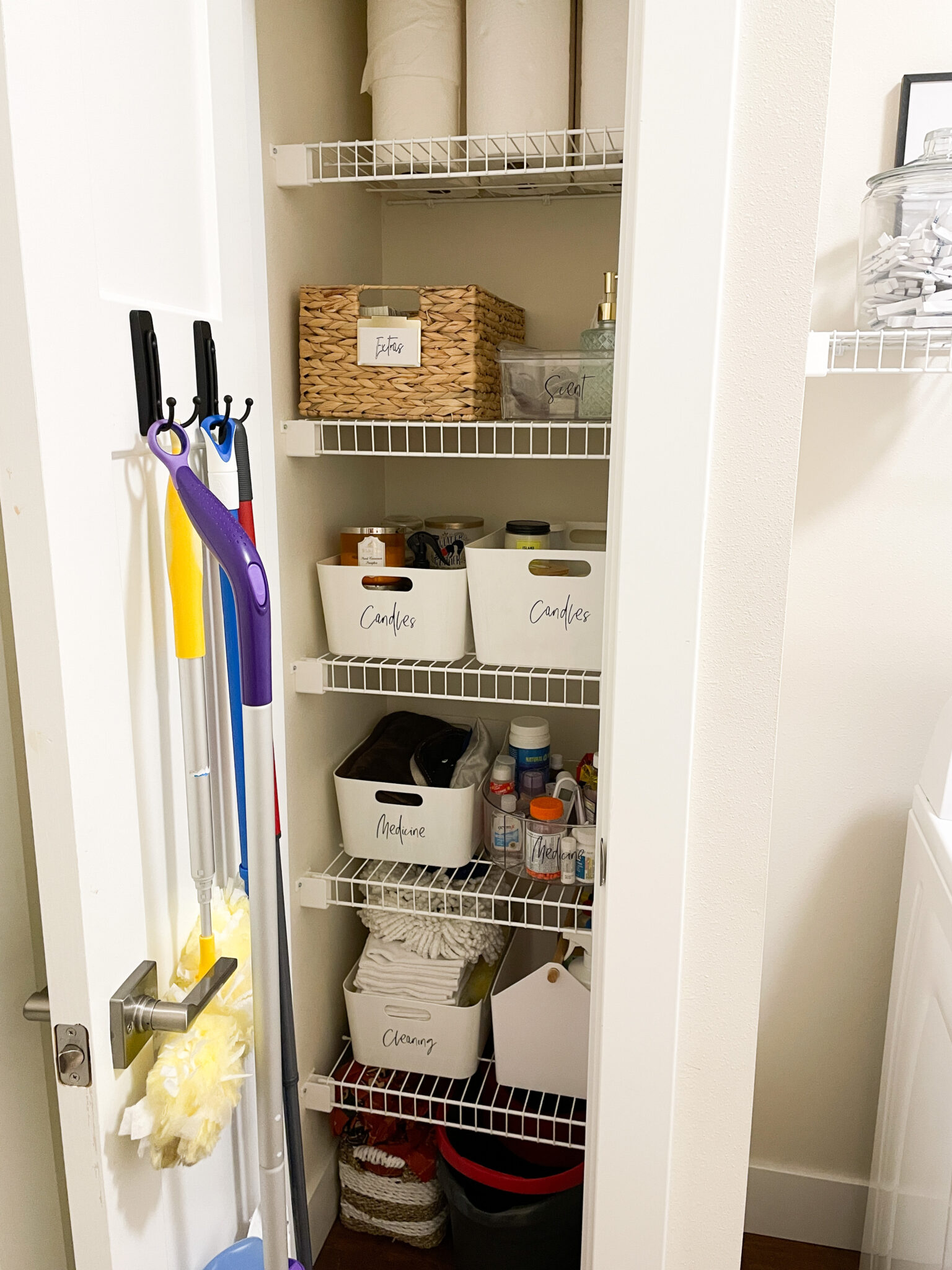 4 Really Smart Cleaning Closet Organization Ideas I Used In My