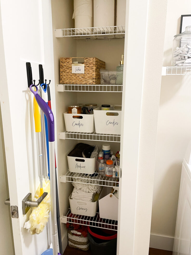 4 Really Smart Cleaning Closet Organization Ideas I Used In My ...