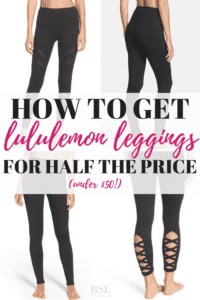 How To Get Lululemon Leggings for Half The Price - By Sophia Lee