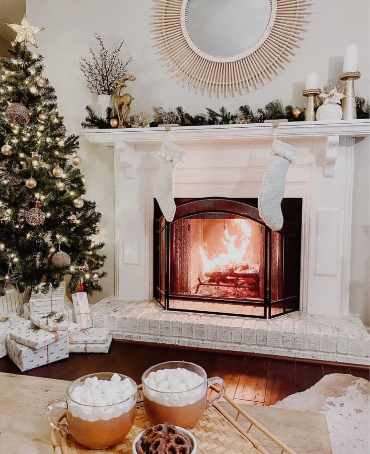 The Best Neutral Christmas Decor For An Insanely Cute and Cozy ...