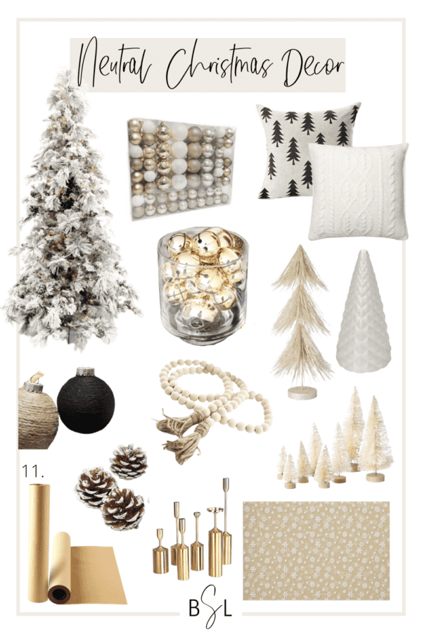 The Best Neutral Christmas Decor For An Insanely Cute and Cozy ...