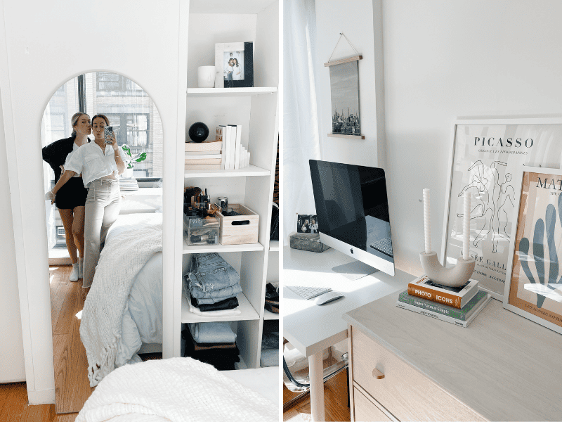 NYC Bedroom Decor | How We Decorated Sarah\'s Small Apartment ...