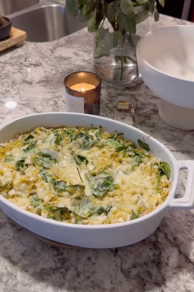 INSANELY Easy One-Pan Meal: Orzo Casserole with Chicken