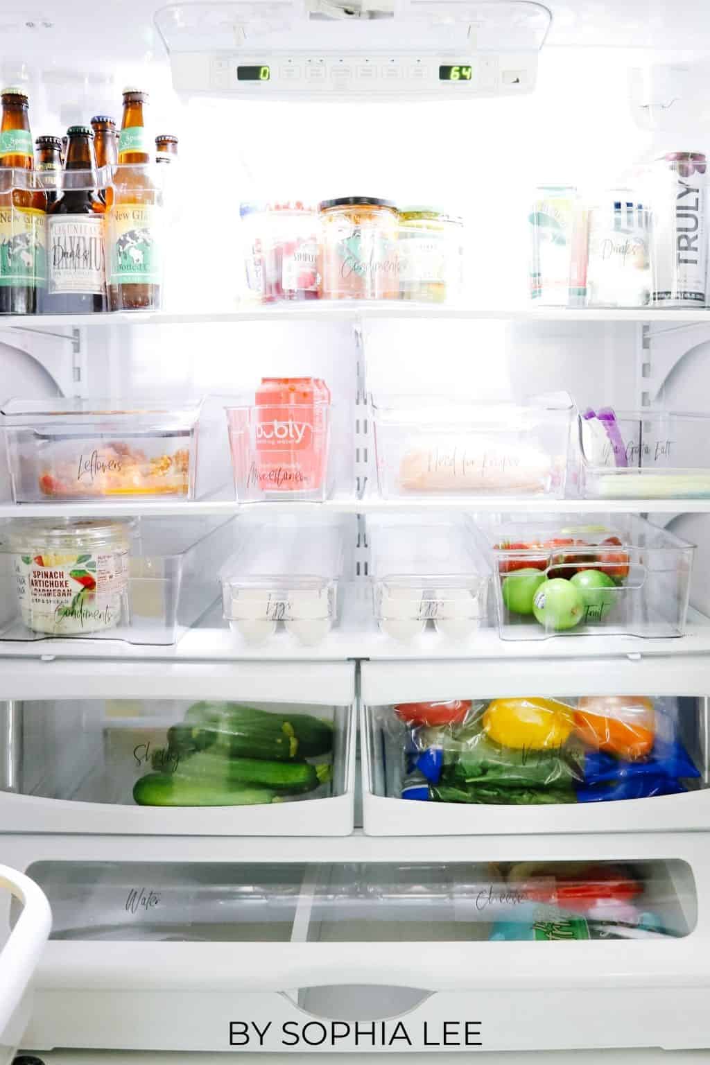 fridge organization tips