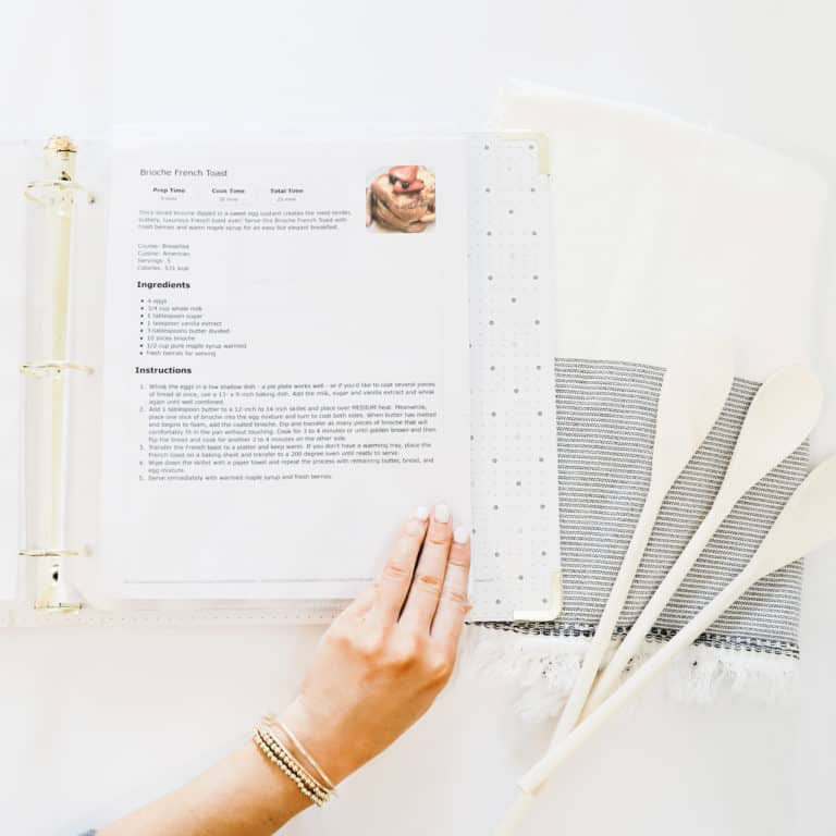 Recipe Organization: How To Easily Organize Your Recipes In A Binder