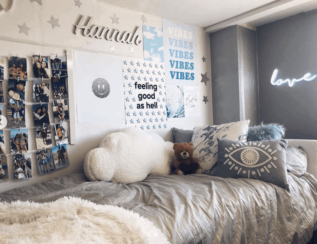 Aesthetic Vibes  College dorm room decor, Luxury room bedroom