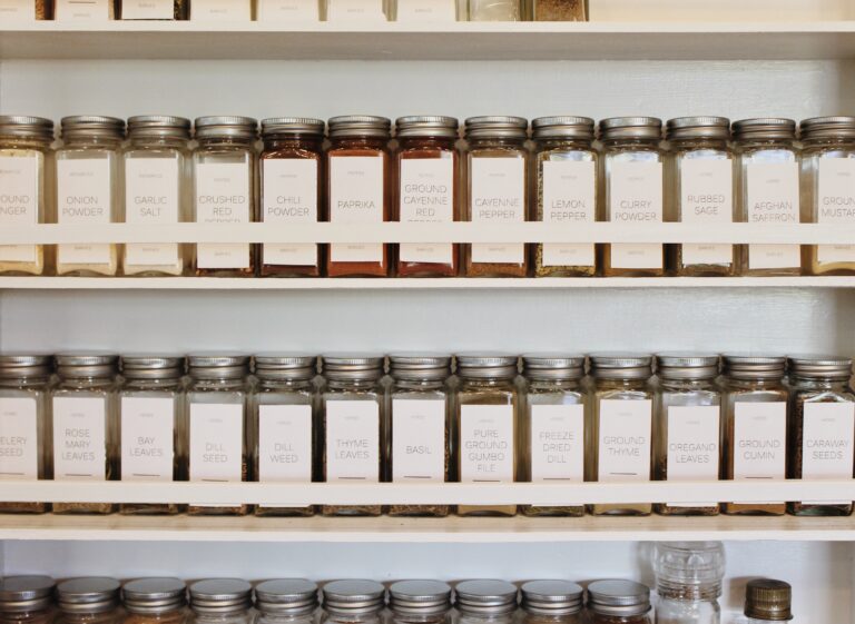 How To Create An Insanely Organized Spice Rack On A Budget