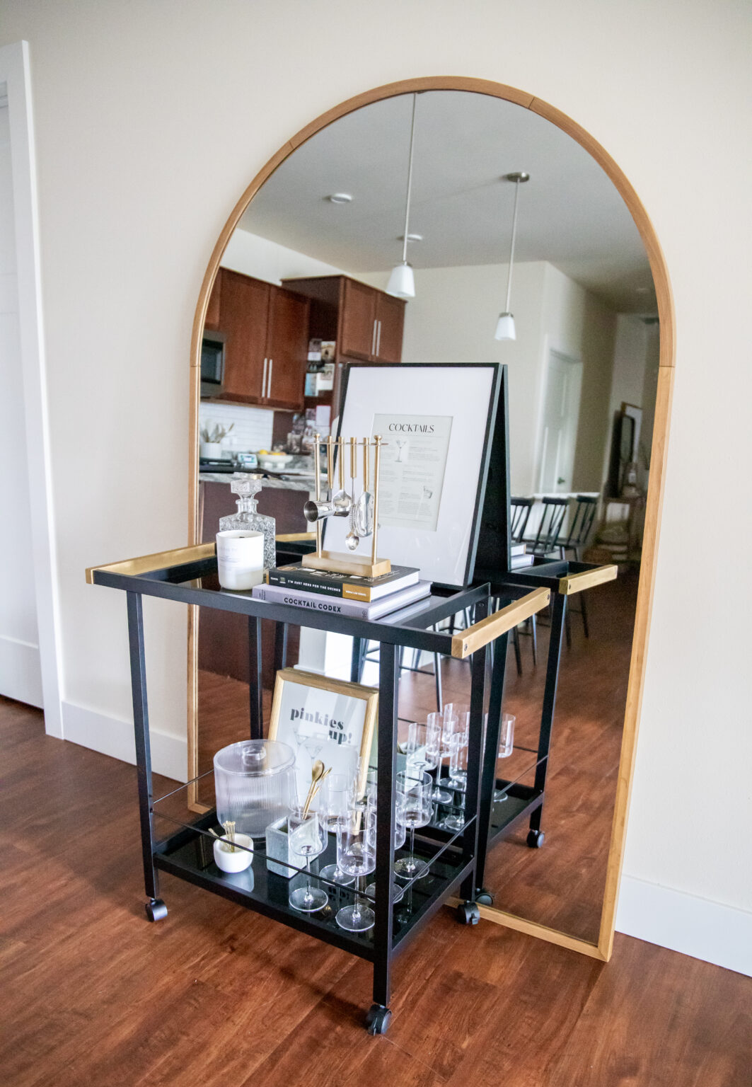 spring bar cart ideas