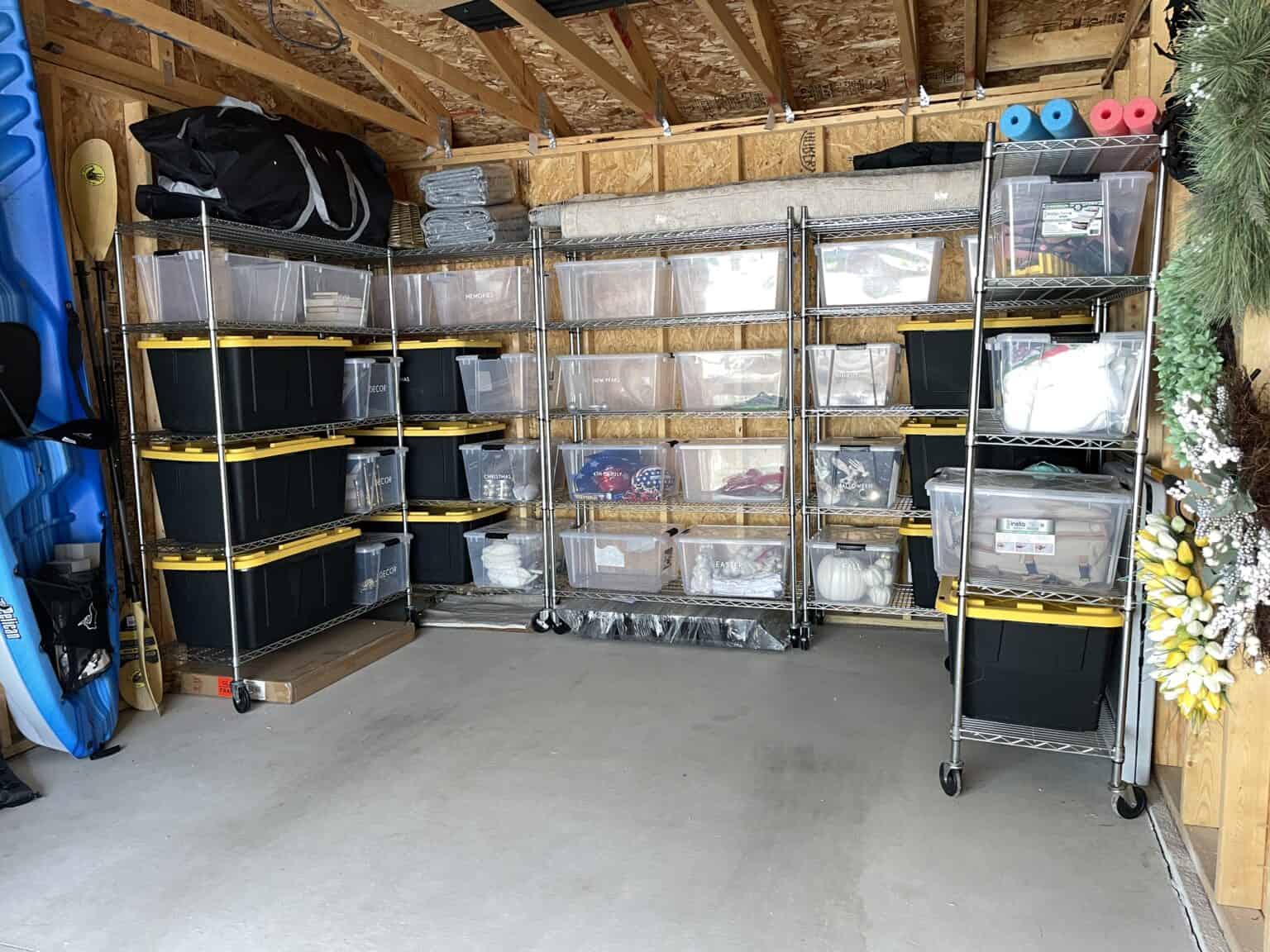 garage storage organization ideas