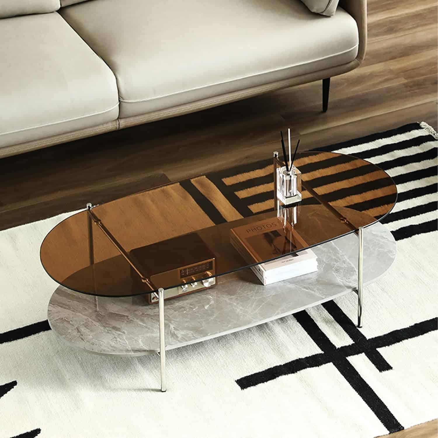 trendy coffee table