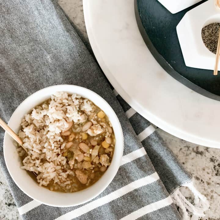 White Bean Turkey Chili Recipe