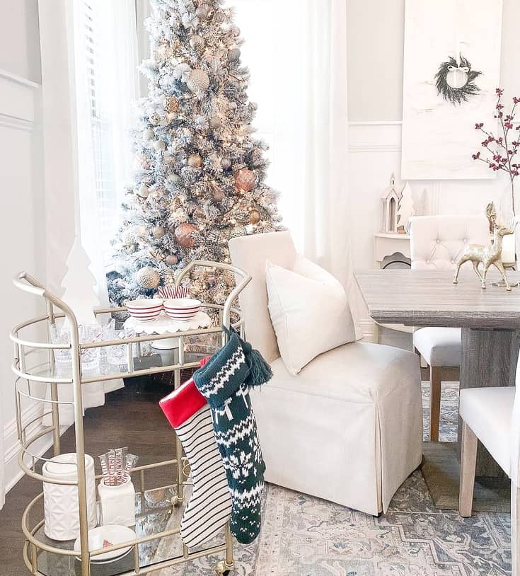 White Christmas Decor  The Neutral Lovers Guide To A Bright And Airy  Christmas - By Sophia Lee