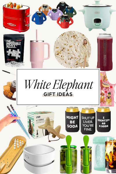 45 of the Best White Elephant Gift Ideas for 2023 - By Sophia Lee